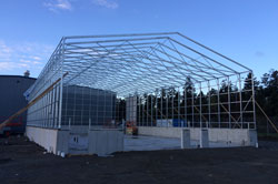 storage enclosed steel carport